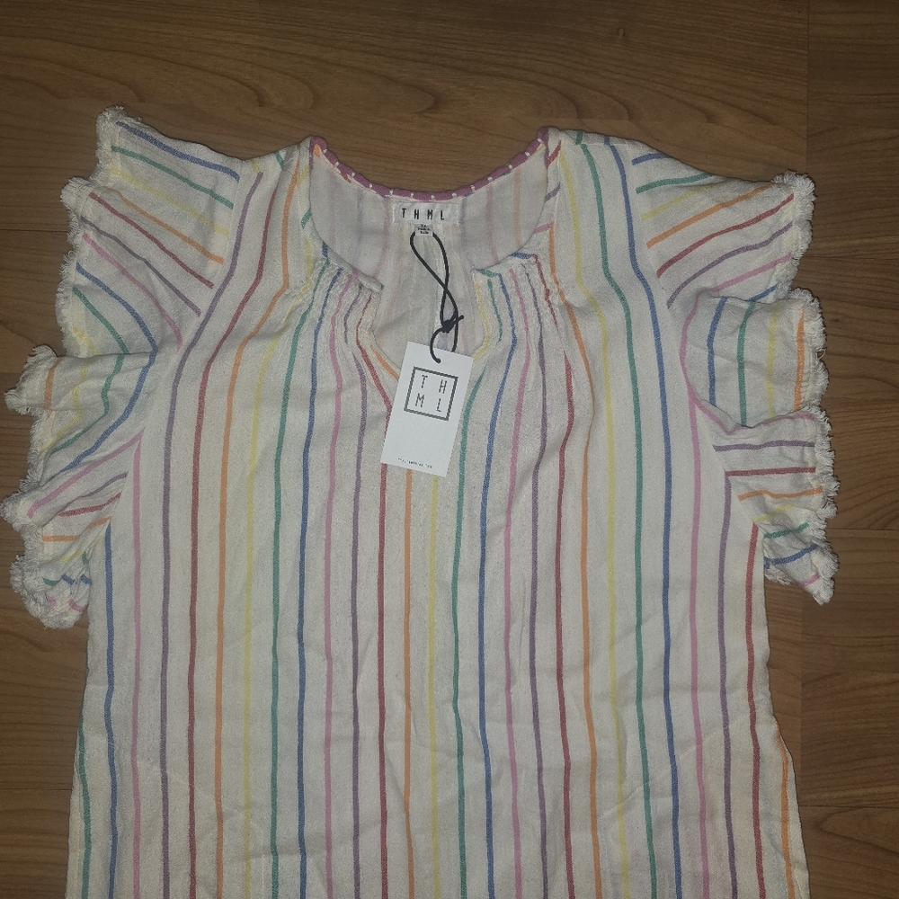 THML Multicolor Striped Mini Dress - Picture 7 of 13